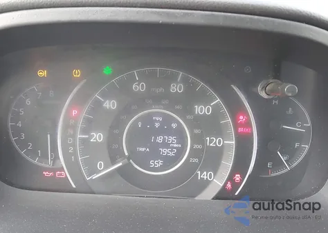 2012 Honda Cr-V Ex-L z USA, uszkodzony, nr VIN 5J6RM4H56CL010144